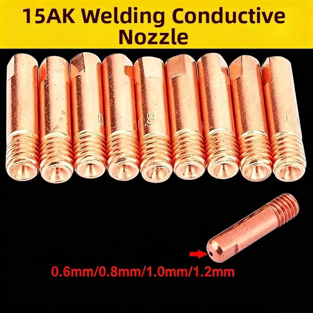 Kit Consumibles Soldadura para mig 24 Piezas AK15 MB15 Kit Consumibles