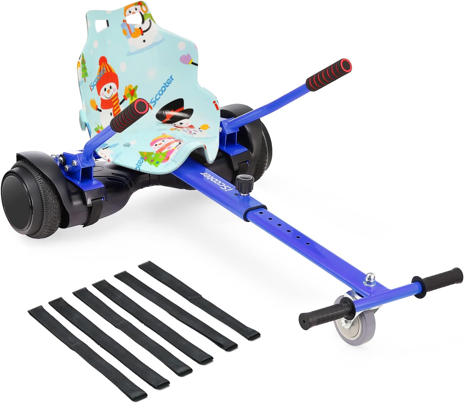 iScooter Q1 Hoverboard Seat Attachment - Hoverboard Attachment for 6.5'' 8'' 8.5'' 10'' Two Wheel Self Balancing Scoote Hoverboard Go Kart Attachment for Kids/Adults…