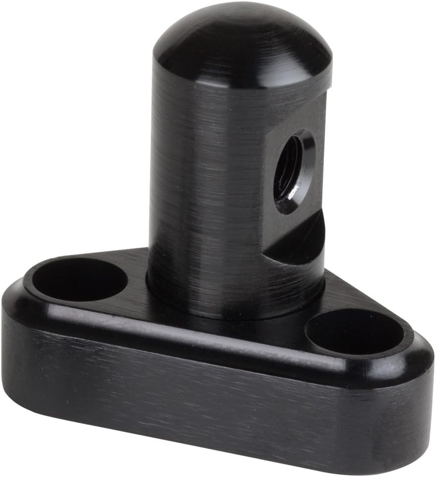 Lokar XTCB-40LS1 Black Finish Aluminum LS1 Throttle with 3" Linkage Cam Single Stud