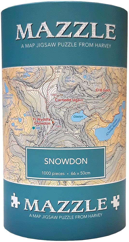 Snowdon Mazzle (Map Jigsaw Puzzle)