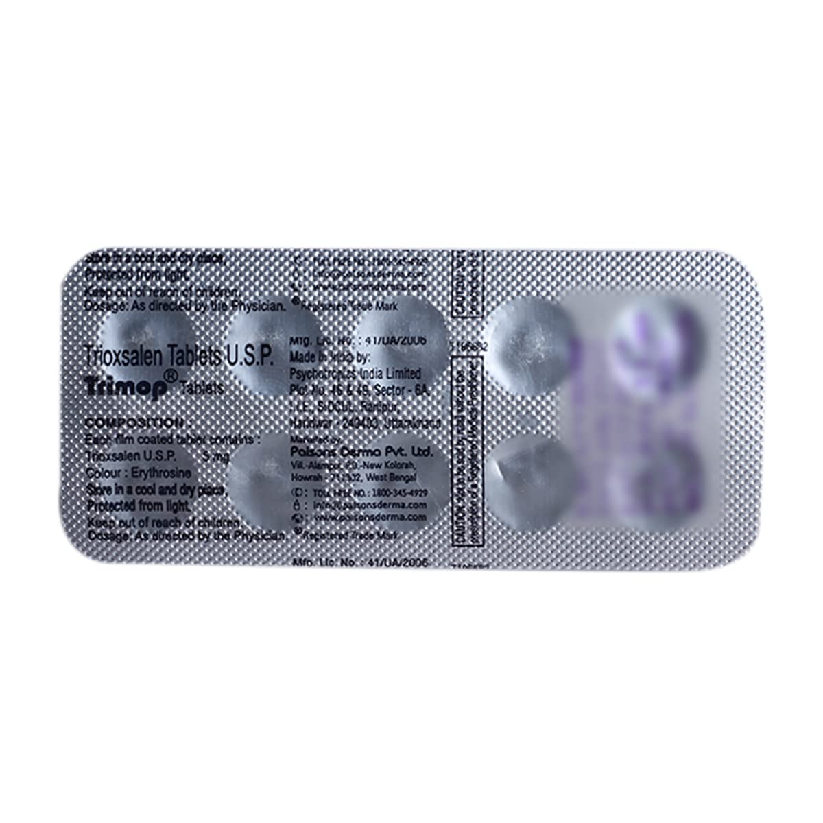 Trimop 5MG - Strip of 10 Tablets
