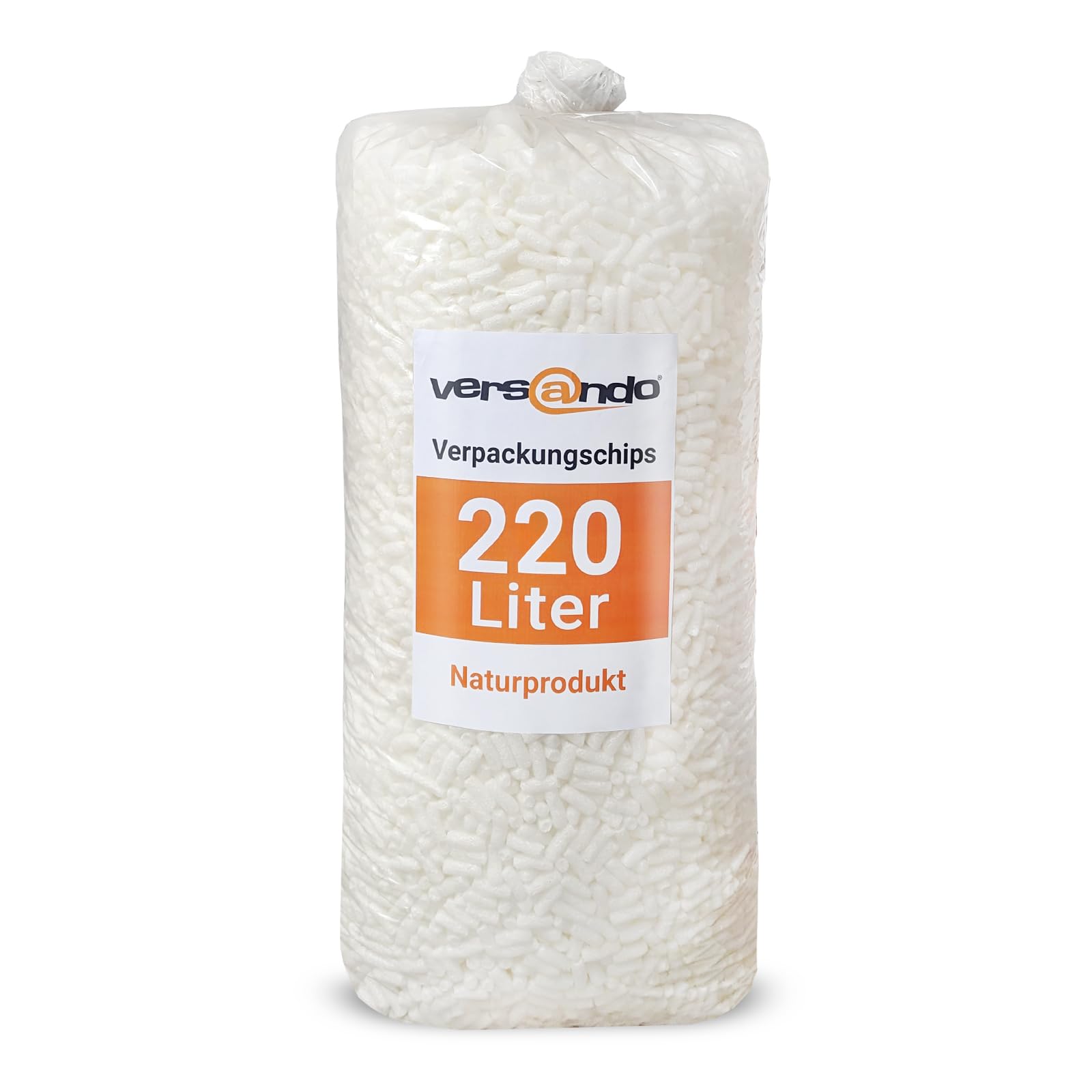 Versando 220 litros Chips de embalaje Material de relleno 100% naturalmente degradables hechas de almidón de maíz