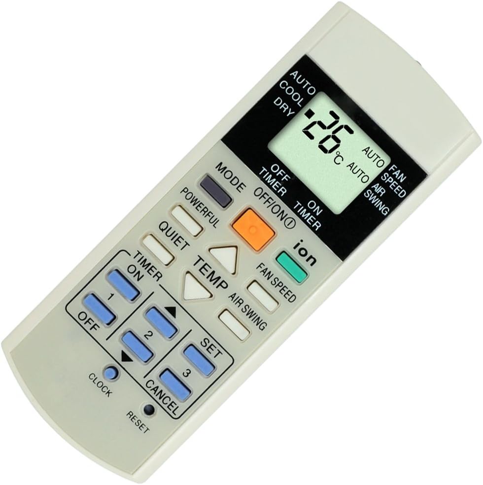 AllureEyes US Universal Replacement Remote Control Fit for A75C3299 A75C2632 A75C2656 A75C2600 A75C2602 A75C2606 AT75C3299 for Panasonic Air Conditioner
