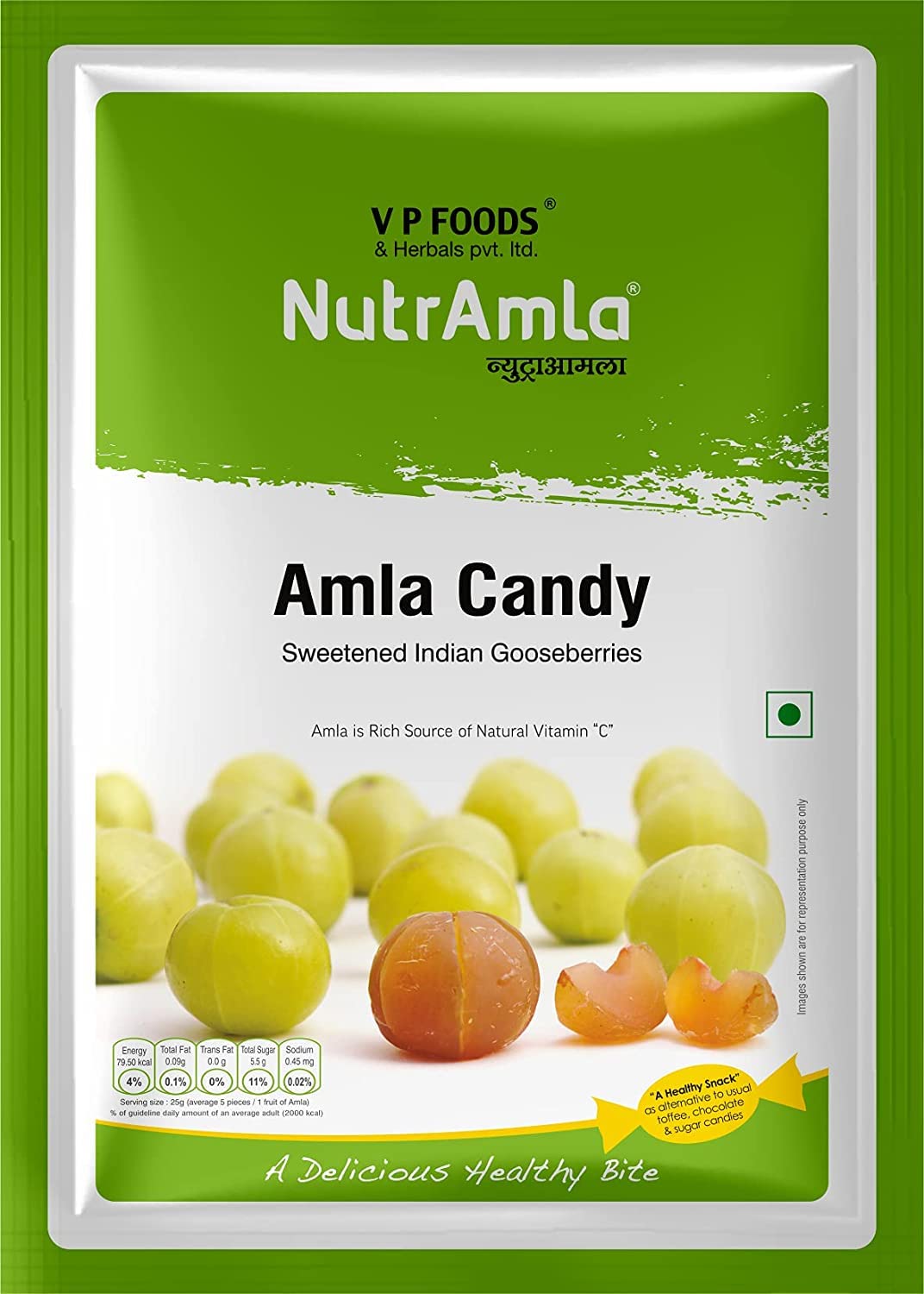 Nutramla Sweet Amla Candy Use For Acidity (900Gram)