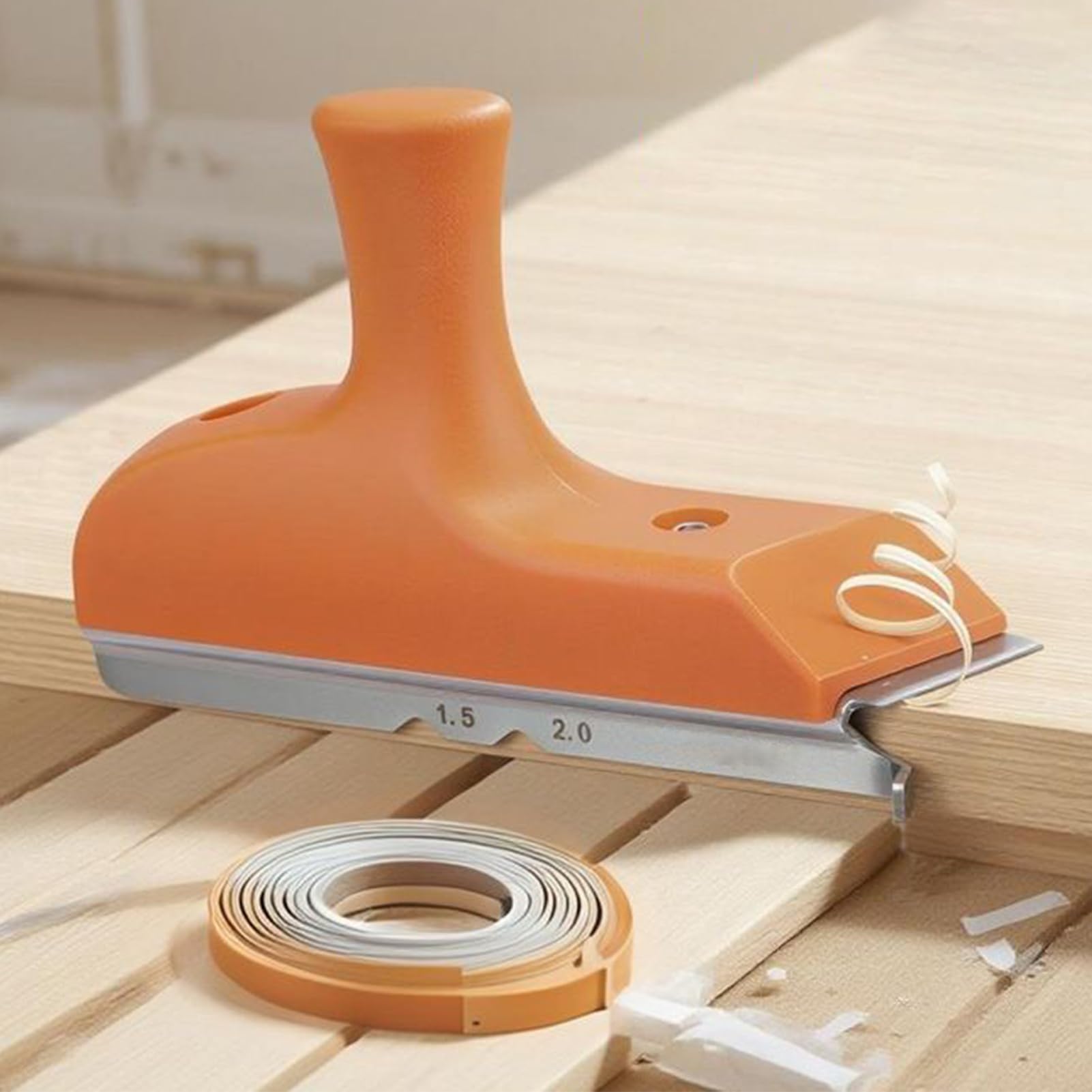Furnier Edge Trimmer - Woodworking | Edge Refuserer | Multi-Usages Randligaments Precision Slico pour PVC, ABS & Placage pour bords droits, incurvés et tressés