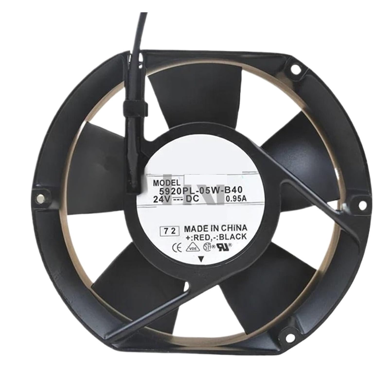 LZIKKGKI 5920PL-05W-B40 17CM 24V 0.95A 17251 Inverter Waterproof Fan