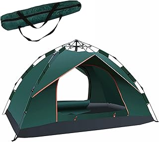 Trintion Camping Zelt 2-3 Mann Pop Up Zelte 4 Jahreszeiten Wasserdicht & Winddicht