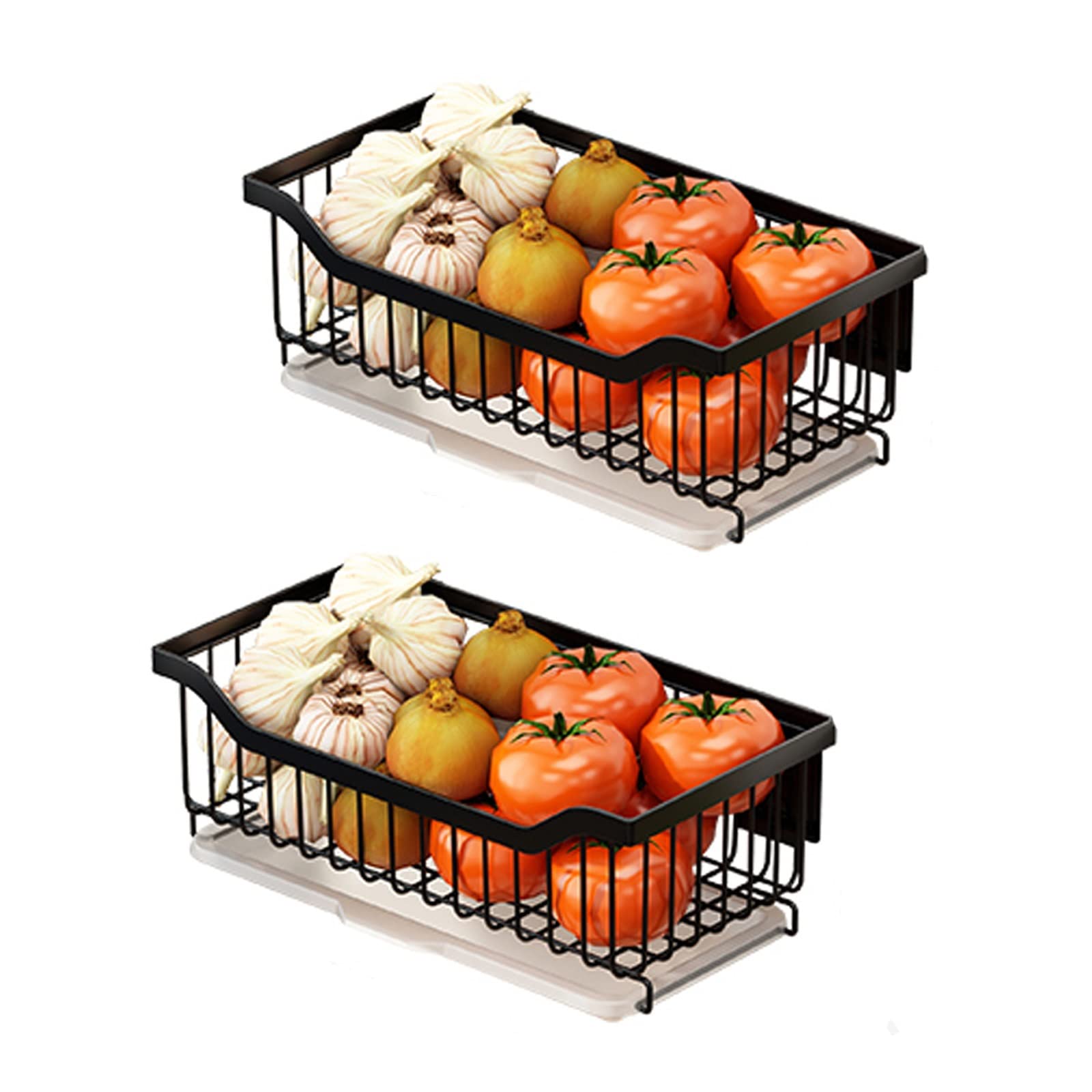 Estante para frutas de pared: organice sus productos frescos en la cocina