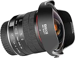 Meike Lente olho de peixe ultra grande angular f3.5 de 8 mm para todas as câmeras EOS EF Mount DSLR EOS 70D 77D 80D Rebel T7i T6i T6s T6 T5i T5 T4i T3i SL2, etc