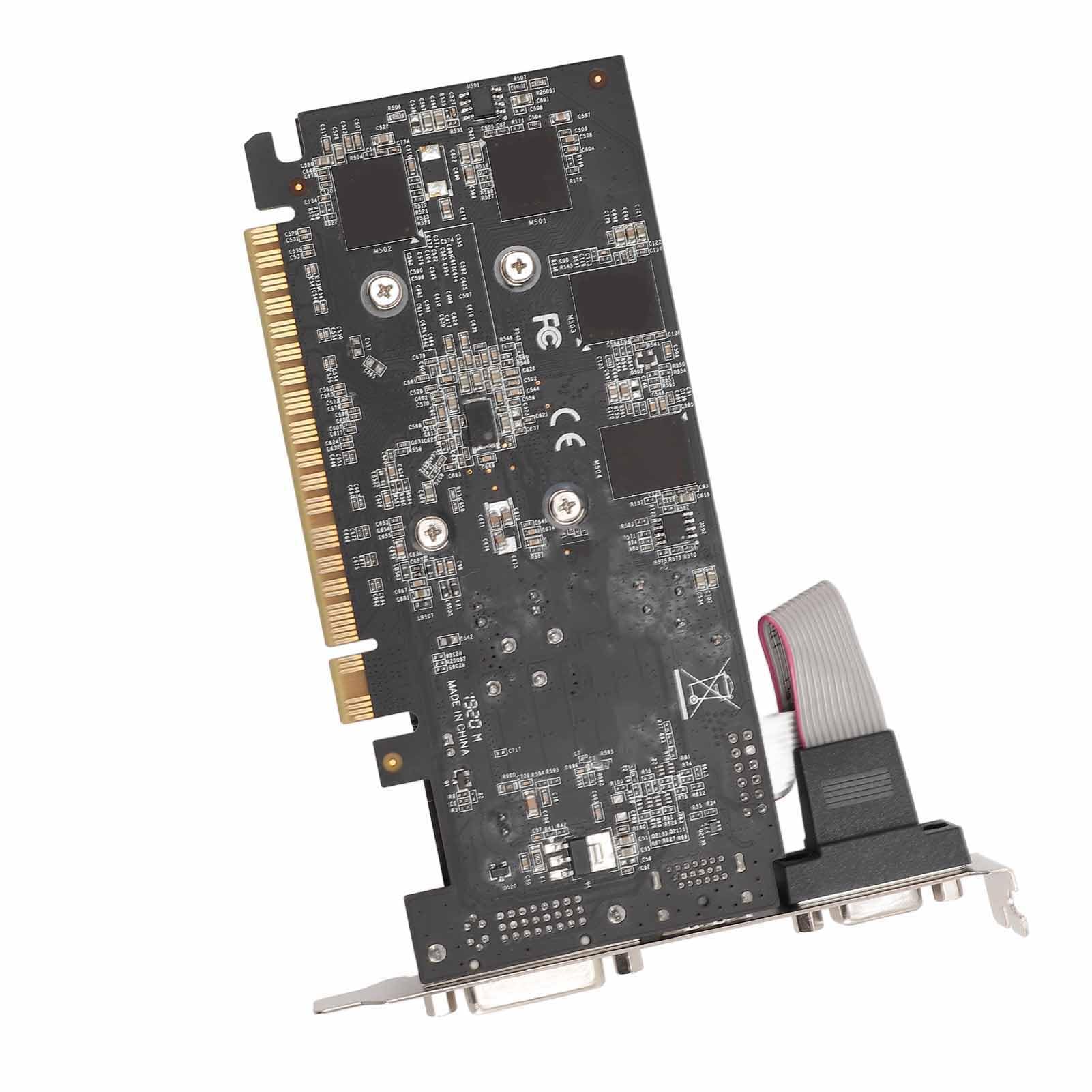 Scheda Grafica Video da 4 GB a 128 Bit, PCI Express 3.0x16 Interfacce di Output Multimediale Compatibili con 11 10 8.1 8 7