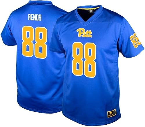 Genuine Collective Jake Renda - 88 Pitt Panthers Nil Football Jersey, Royal