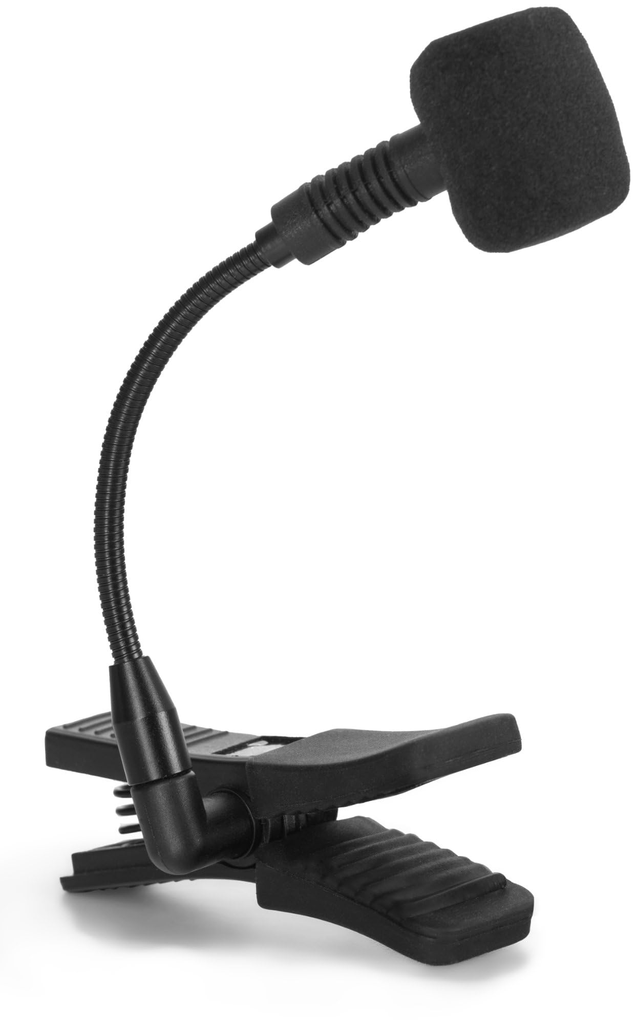 Pronomic IM-10 Microfono per Fiati, Microfono clip per strumenti a fiato | Condensatore back-electret, Caratteristica polare: omnidirezionale, Risposta in frequenza: 20 - 20.000 Hz, Clip in gomma