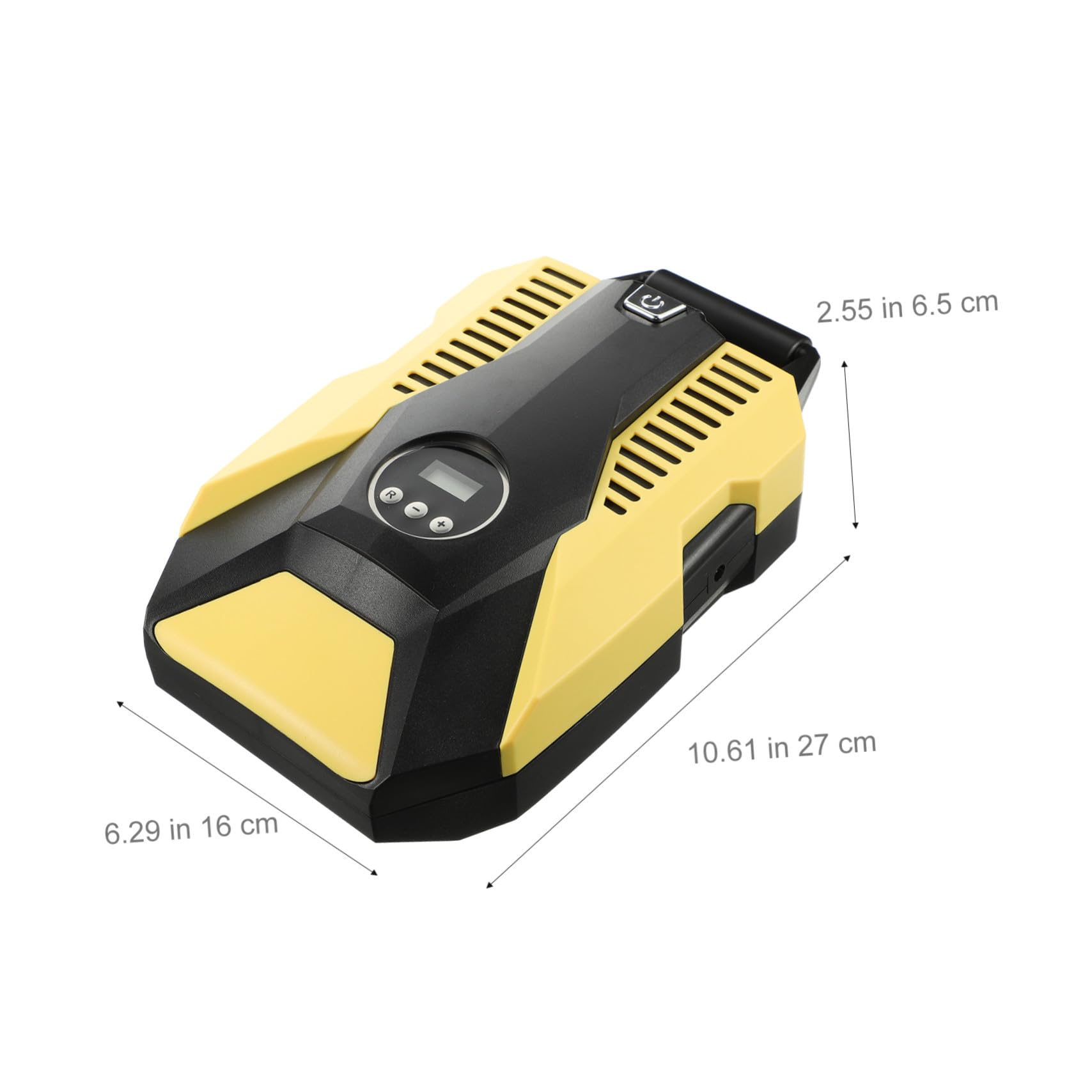 Bomba de Neumáticos con Manómetro Digital para Coche 12v | Abs y Cobre, Pantalla Digital con Parada Automática, Presión Estable para Rueda de Automóvil