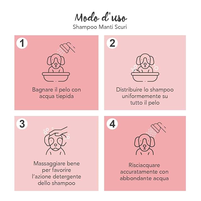 Foto 3 de 8 de YUUP! - Champú para Perros y Gatos de Pelo Oscuro, 500 ml, Protege y Realza el Brillo de los Pelajes Negros…