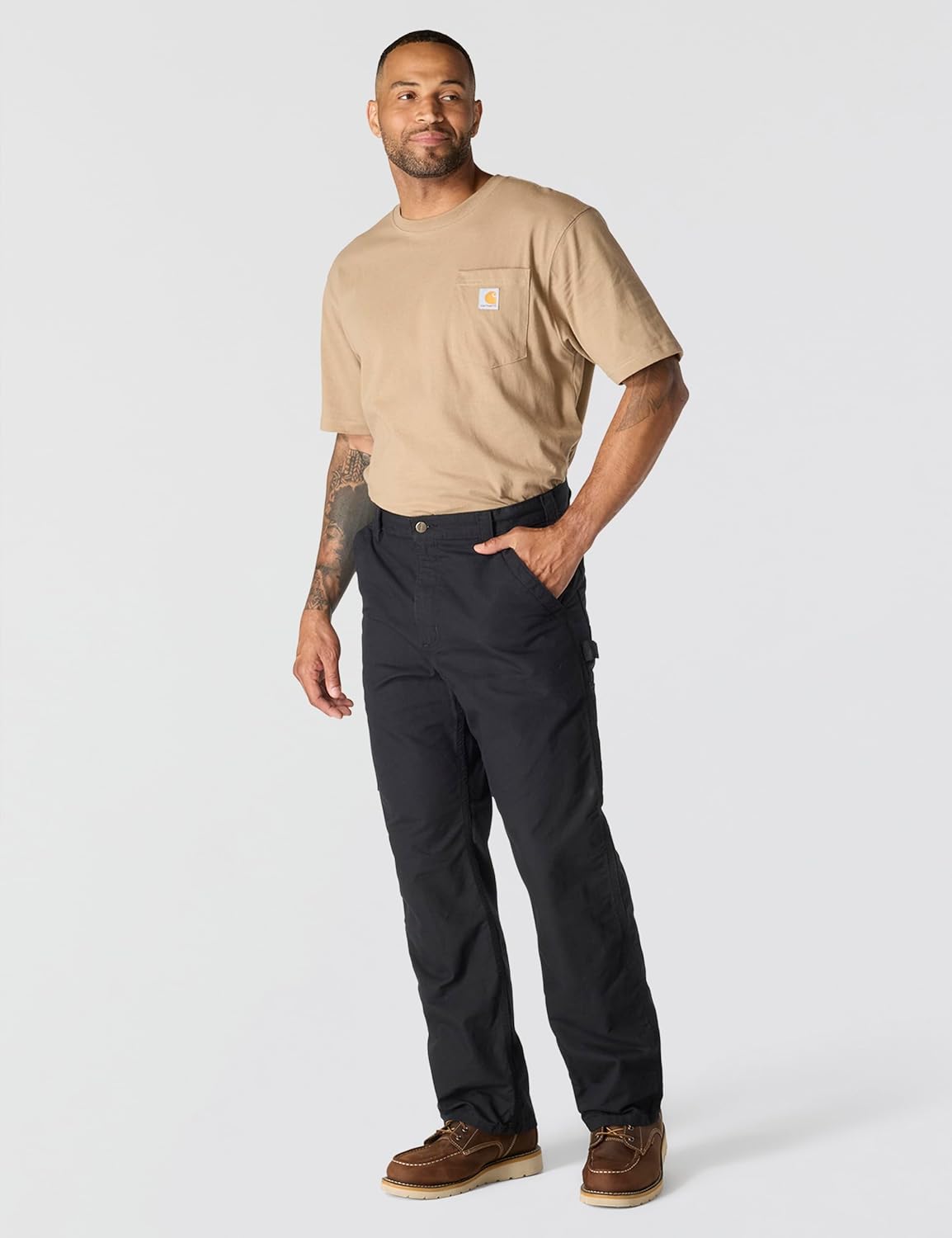 Carhartt Men's B151 Canvas Work Loose Fit Pant - Image 6