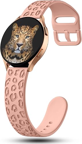 Miniatura 4 de Paquete de 6 correas grabadas compatibles con Samsung Galaxy Watch 5 BandGalaxy Watch 4 BandsGalaxy Watch 3 BandsActive 2 Watch Bands, correa