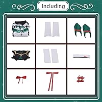 Vista 411 de Weixu Disfraz de cosplay de todos los personajes, traje de uniforme de Halloween, traje de carnaval para mujeres y hombres