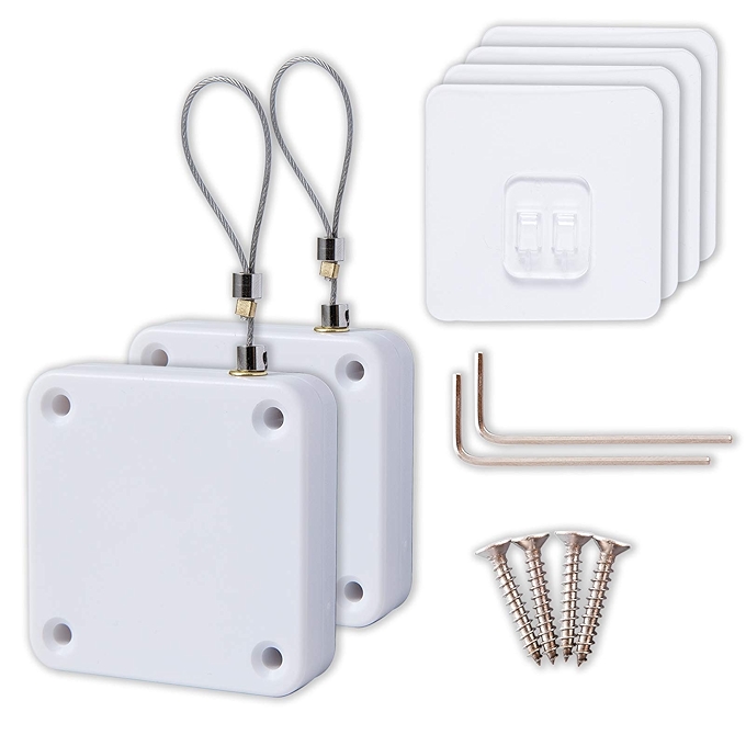 Acsonwin免打孔自动感应门关闭器（白色）