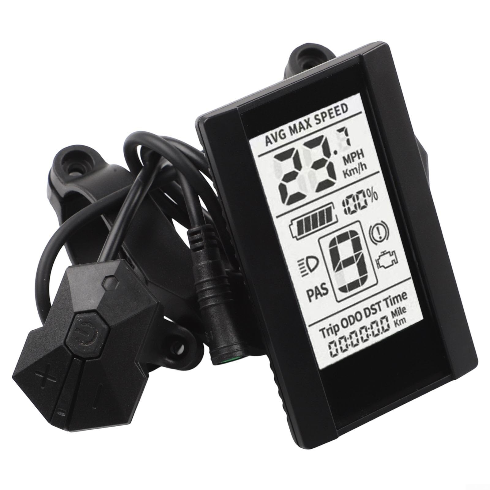 Écran pour vélo électrique Bafang C965 BBS01B BBS02B 36 V 48 V 750 W Prend en charge 9 niveaux d'assistance au pédalage