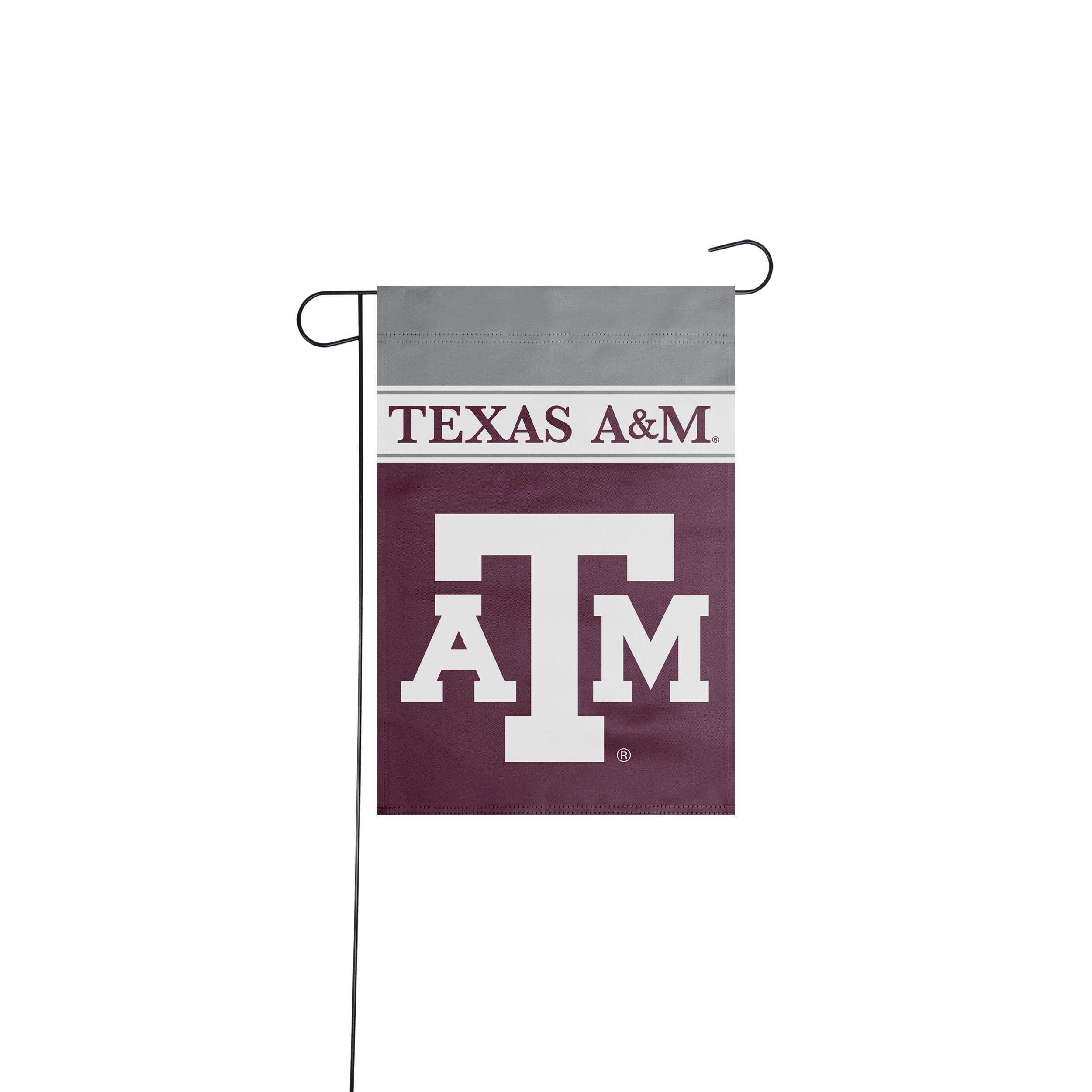 NCAA Texas A&M Aggies Double-Sided Garden Flag – 18x12 Inches Team Logo & Established Year - View #5