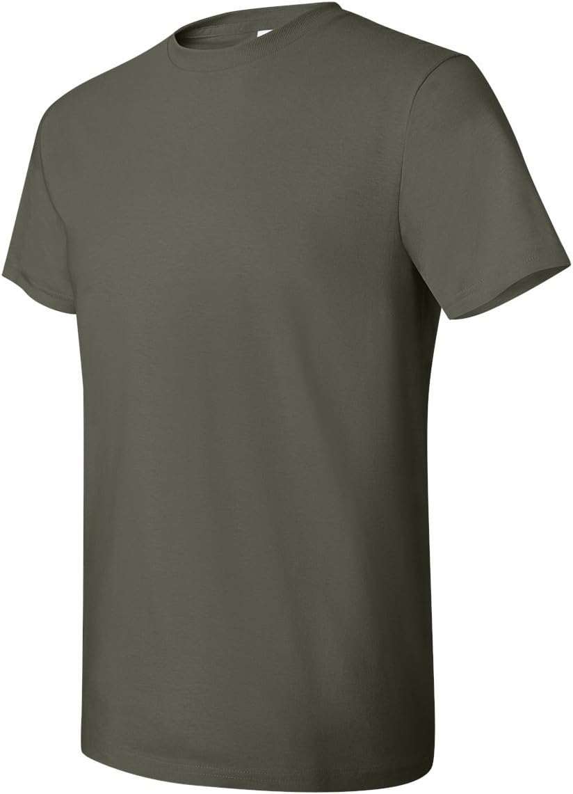 Hanes mens 4980 Large Large,fatigue Green