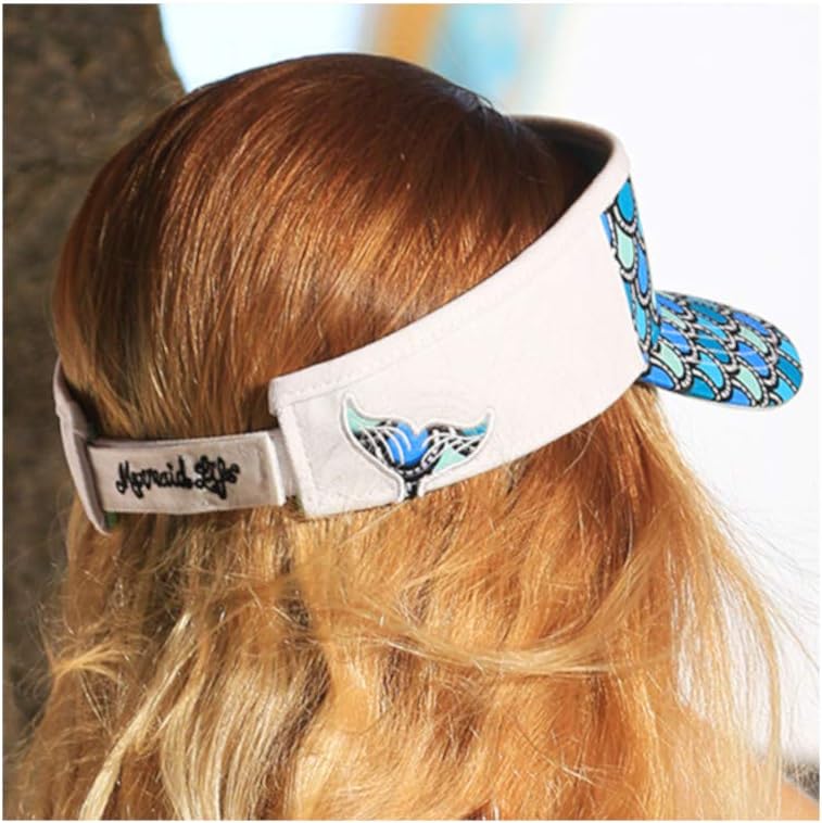 Mermaid Life Womens Scales Tail Visor