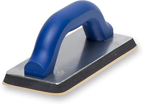 MARSHALLTOWN Flotador de lechada para azulejos, 9 x 4 pulgadas, mango de plástico, goma de goma pura, fabricado en los EE. UU., 43