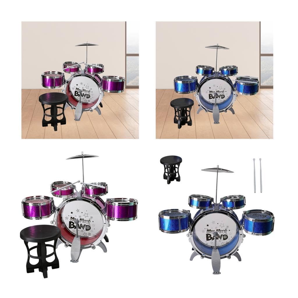 Set di per Principianti, Set di Educativo per Bambini, Set di per Bambini Piccoli con Sgabello, Giocattoli di Strumenti MUS, Viola