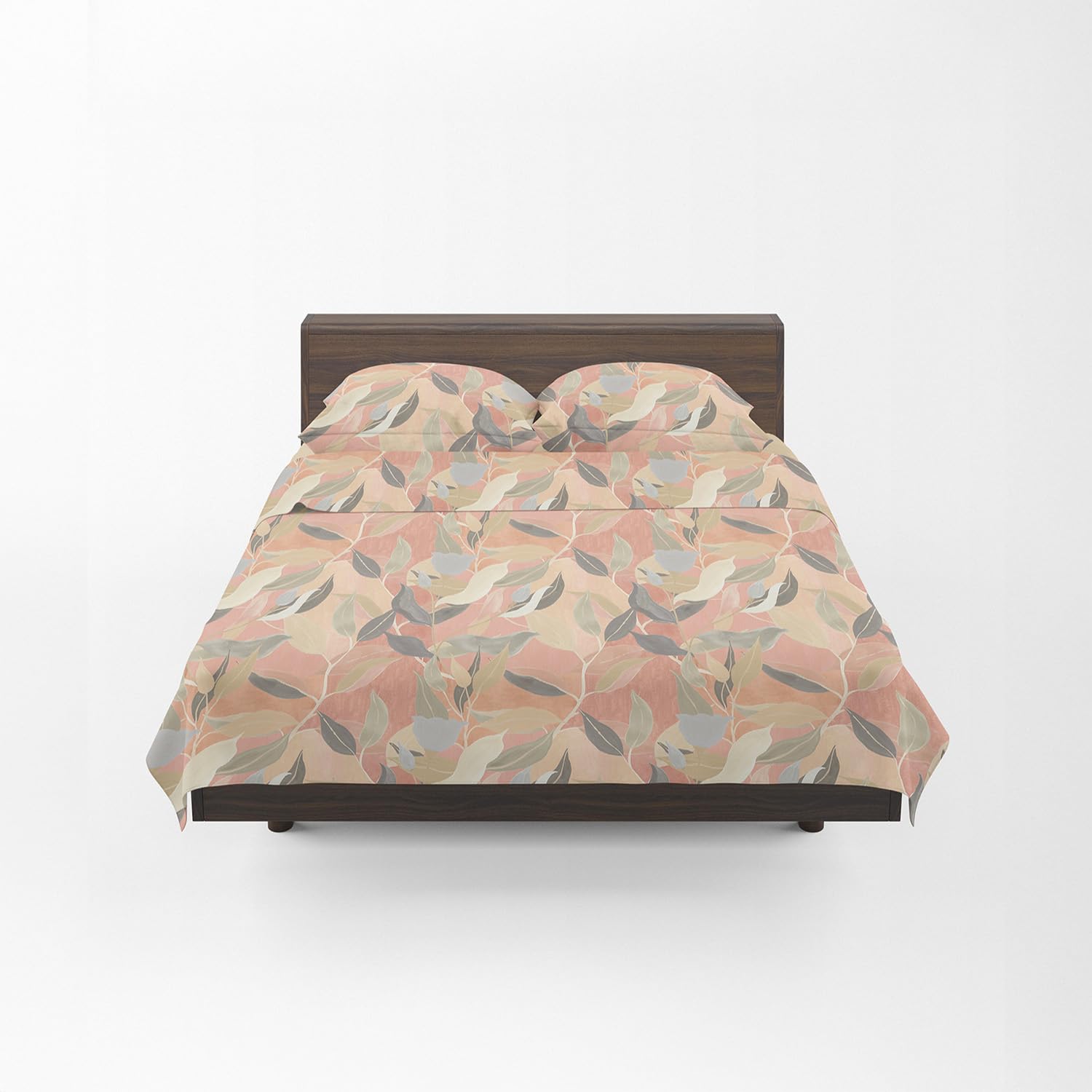 GUZZINI Classic - komplet pościeli bawełnianej perkalowej z prześcieradłem na łóżko queen size 180 x 280 cm + 1 prześcieradło z gumką, pokrowiec na materac na łóżko podwójne 125 x 200 cm, materac 30