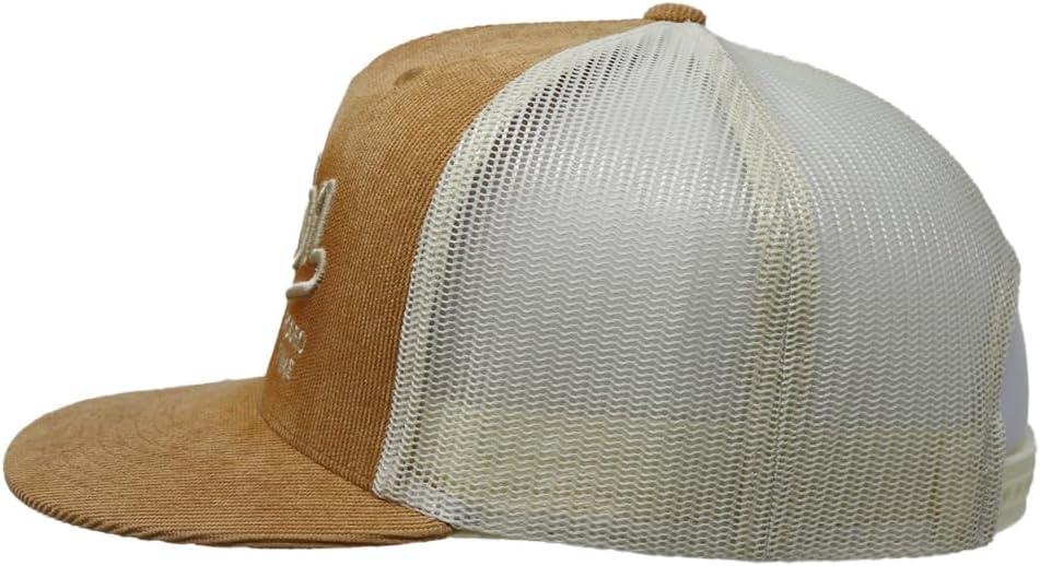 Rodeo Time Dale Brisby Ol' Son Direct Stitch Adjustable Snapback Hat (US, Alpha, One Size, Corduroy - Yellow)