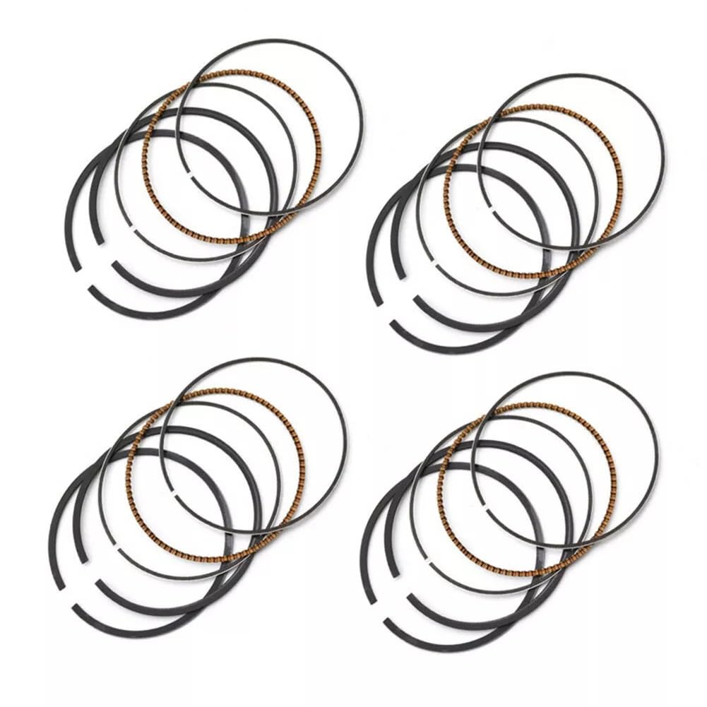 Parti di Riparazione Moto 4 Set Fasce Elastiche pistone alesaggio 48mm per Yamaha per FZR250 FZ250 1HX Facile da sostituire