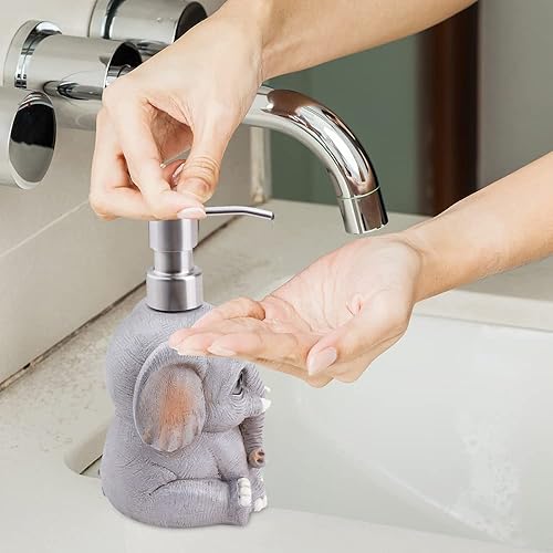 Miniatura 3 de Dispensador de jabón líquido recargable, dispensador de loción decorativo para encimera, dispensador de jabón para platos para baño, cocina, jabón