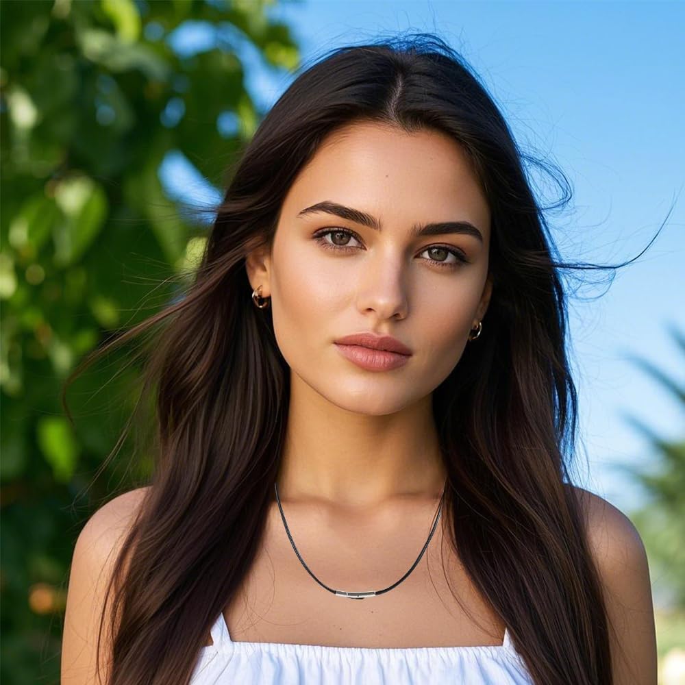 4pcs Black Necklace Cords, Woven Wax Rope Chain for Pendant, 2mm Width, 16-22 inches Rope Necklace with Clasp (4PCS Black, 16in/18in/20in/22in) - Image 7