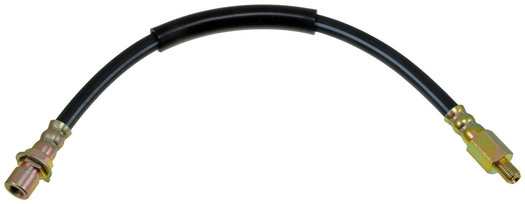 BRAKE HOSE - Brake Hydraulic Hose - Brake Line - Brake Hose - This automotive brake hydraulic hose was precision-engineered to match the fit, function and performance of the original brake hose on specific vehicles and positions to ensure safe, long-lasting durability as part of a complete brake repair. - Ford Mustang 1973-71, Ford Pinto 1973-71, Mercury Cougar 1972-71 - Dorman H73312 Brake Hydraulic Hose Compatible with Select Ford / Mercury Models