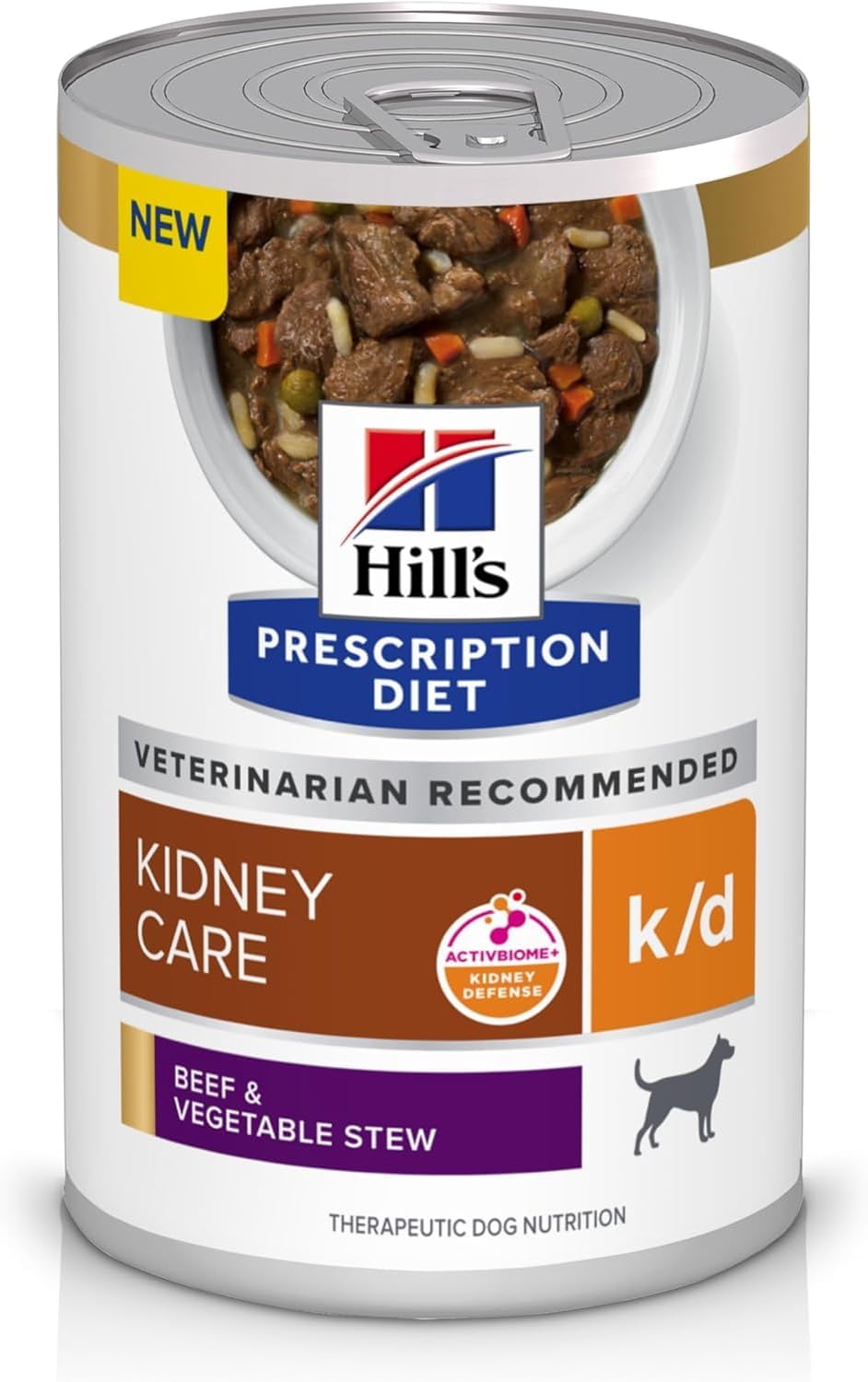 Hill's k/d Kidney Care Beef & Vegetable Stew Wet Dog Food