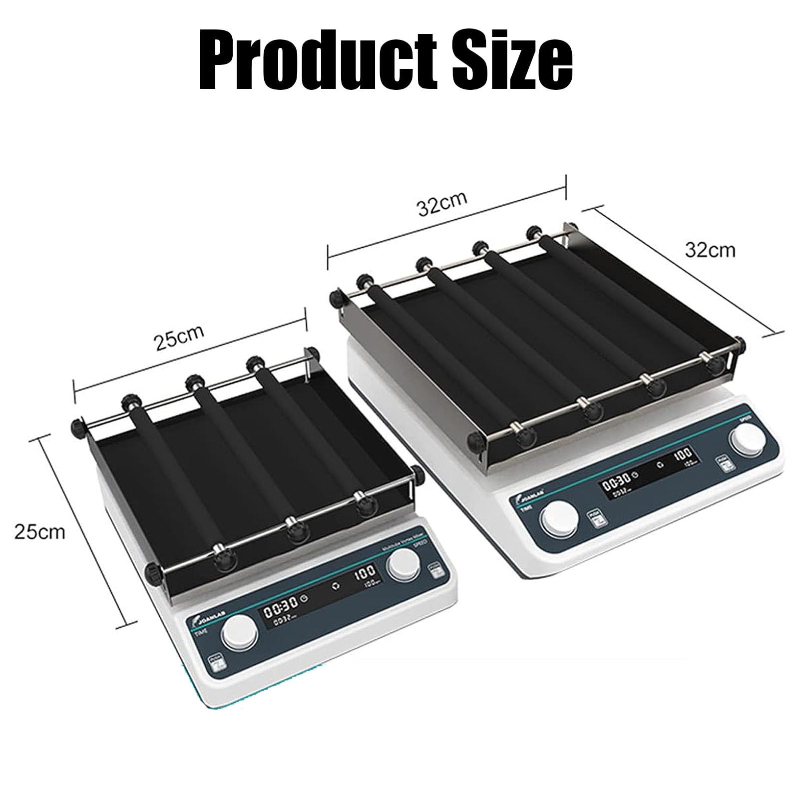 Agitador orbital digital, mezclador oscilador de laboratorio para control de velocidad, ideal para mezcla homogénea, equipo de laboratorio para investigación y pruebas, características OS-40Pro