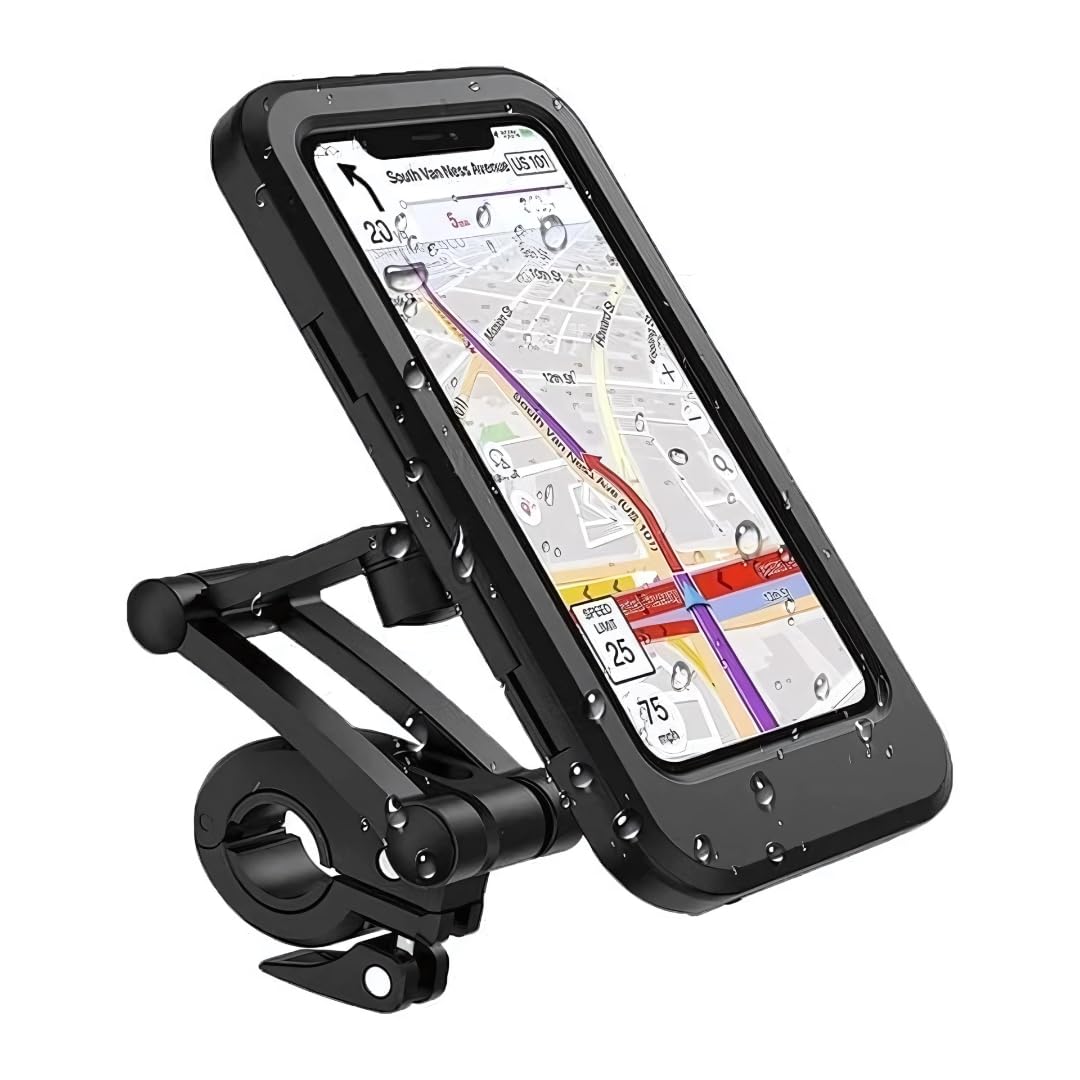 Sterling Bike Phone Mount, Waterproof Cell Phone Holder, 360 Rotation, Universal Fit for 4-7.2 Inches Smartphone (B0DHSQGL4P) Amazon Price History, Amazon Price Tracker