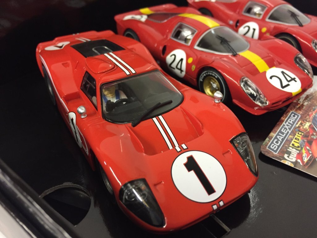 Scalextric 1967 Lemans Triple Pack, Ford Mkiv & Ferrari 330 P4#21