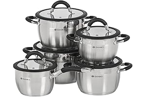 Daniks Ollas de Acero Inoxidable Quirúrgico Orlando