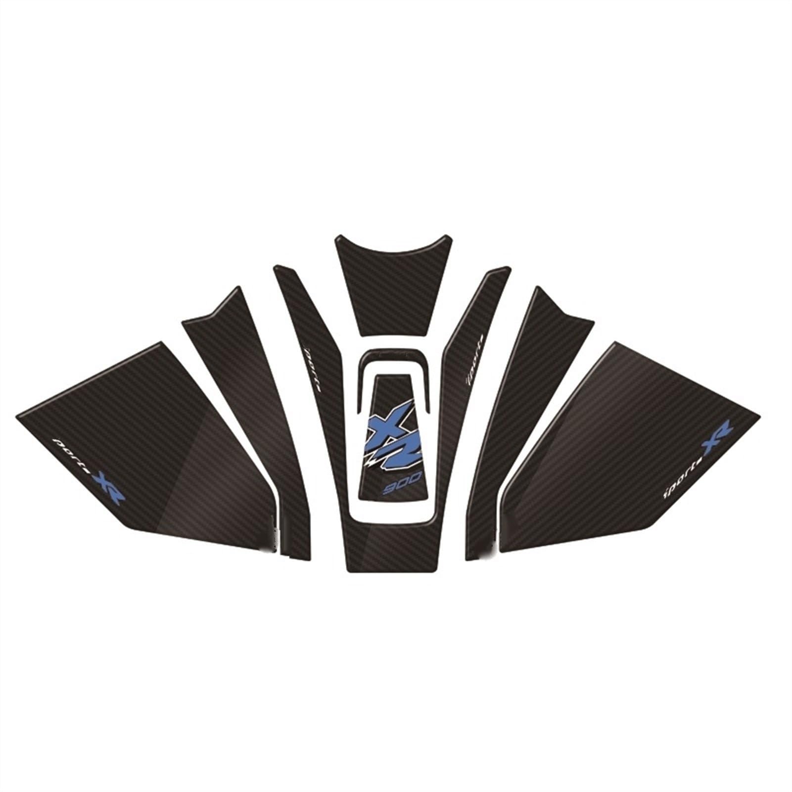 Ysdsls Color5 For F900xr 2020 F900 Xr Motorcycle Tank Pad Decoration Stickers Decals Gas Fuel Grip Traction Side(Color5)
