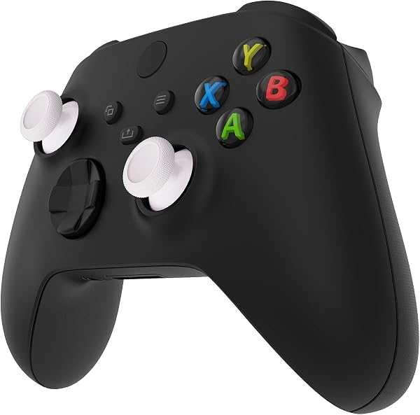 eXtremeRate Thumbsticks für Xbox Series X/S Controller,für Xbox One Standard/X/S/Elite 1,Analog Stick Joystick Joy-Sticks Analogsticks Aufsätze Zubehör-Schneeweiß - 4