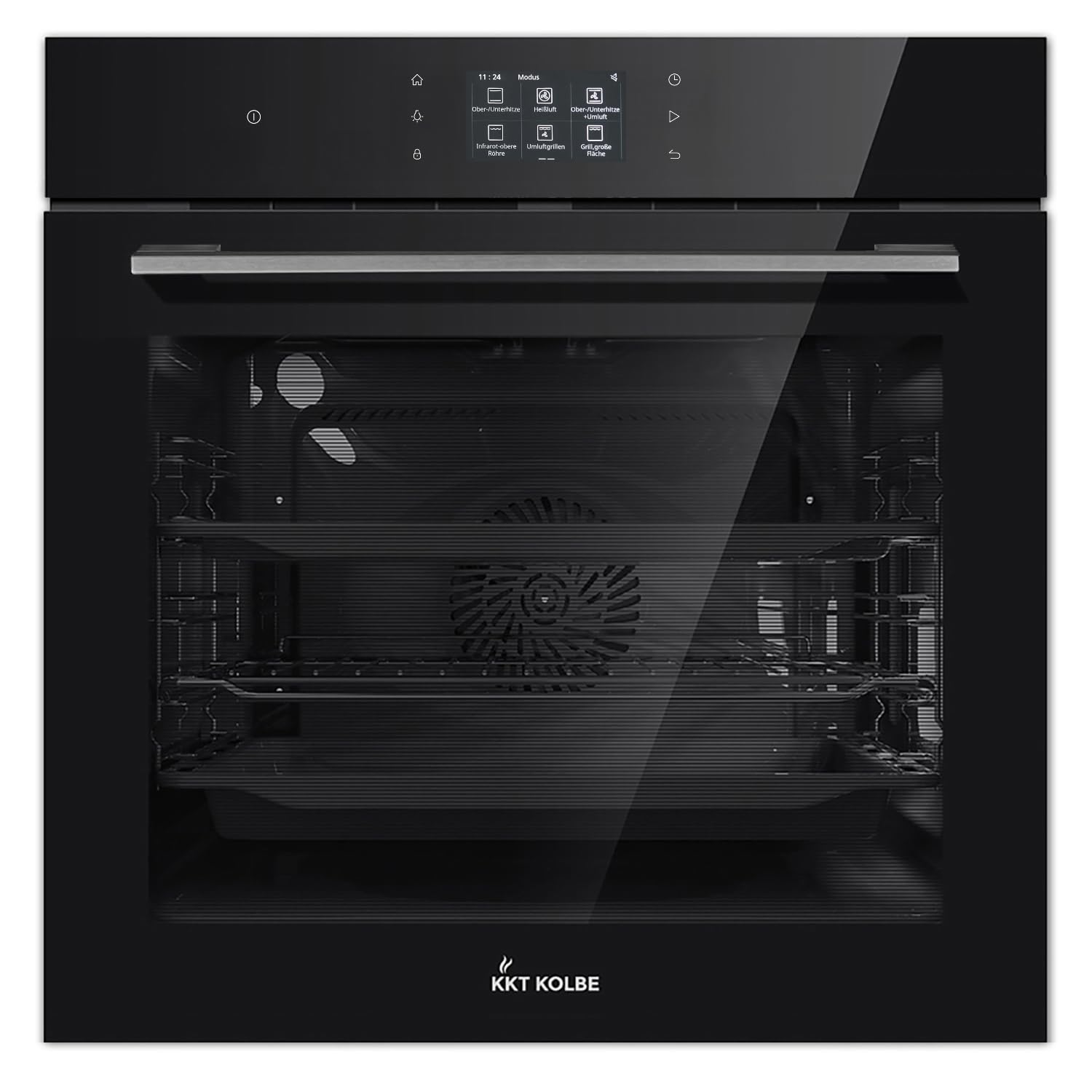 KKT KOLBE Piekarnik do zabudowy 60 cm | wyświetlacz TFT Touch | drzwi Soft-Close | 72 l | 3,2 kW | kataliza | funkcja pizzy grill termoobieg powietrza | timer | przeszklenie termiczne | teleskopowe