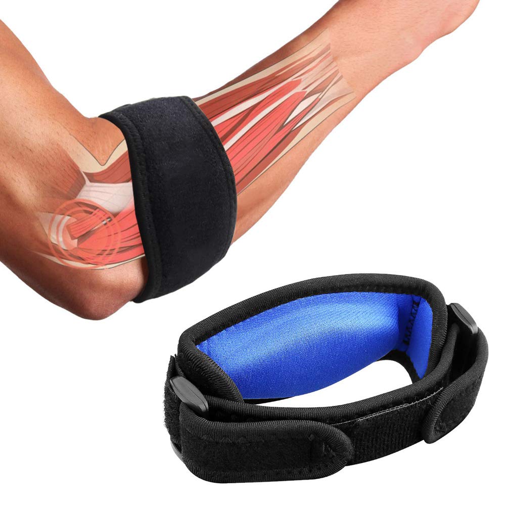 Buy 2 Pack Tennis & Golfers Elbow Brace with Compression Pad for Men