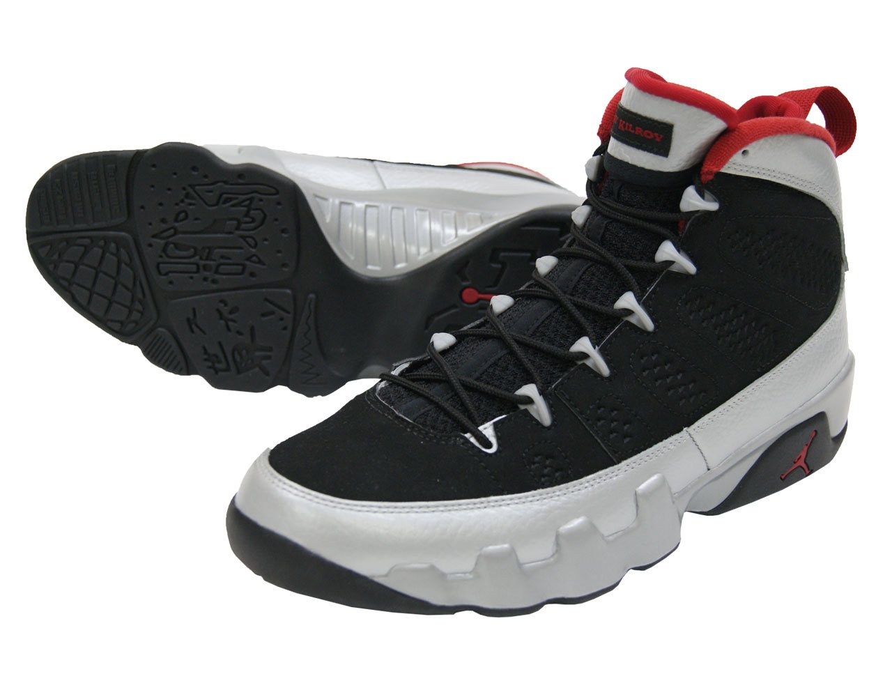 【NIKE AIR JORDAN 9 RETRO JOHNNY KILROY】 RARE🔥 Nike Air Jordan 9 Retro Johnny Kilroy Black Platinum