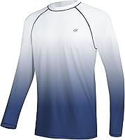 Vista 12 de Camisetas de natación de manga larga para hombres Rashguard UPF 50+ Camisa de protección solar UV Atlética Entrenamiento Correr Senderismo Camiseta