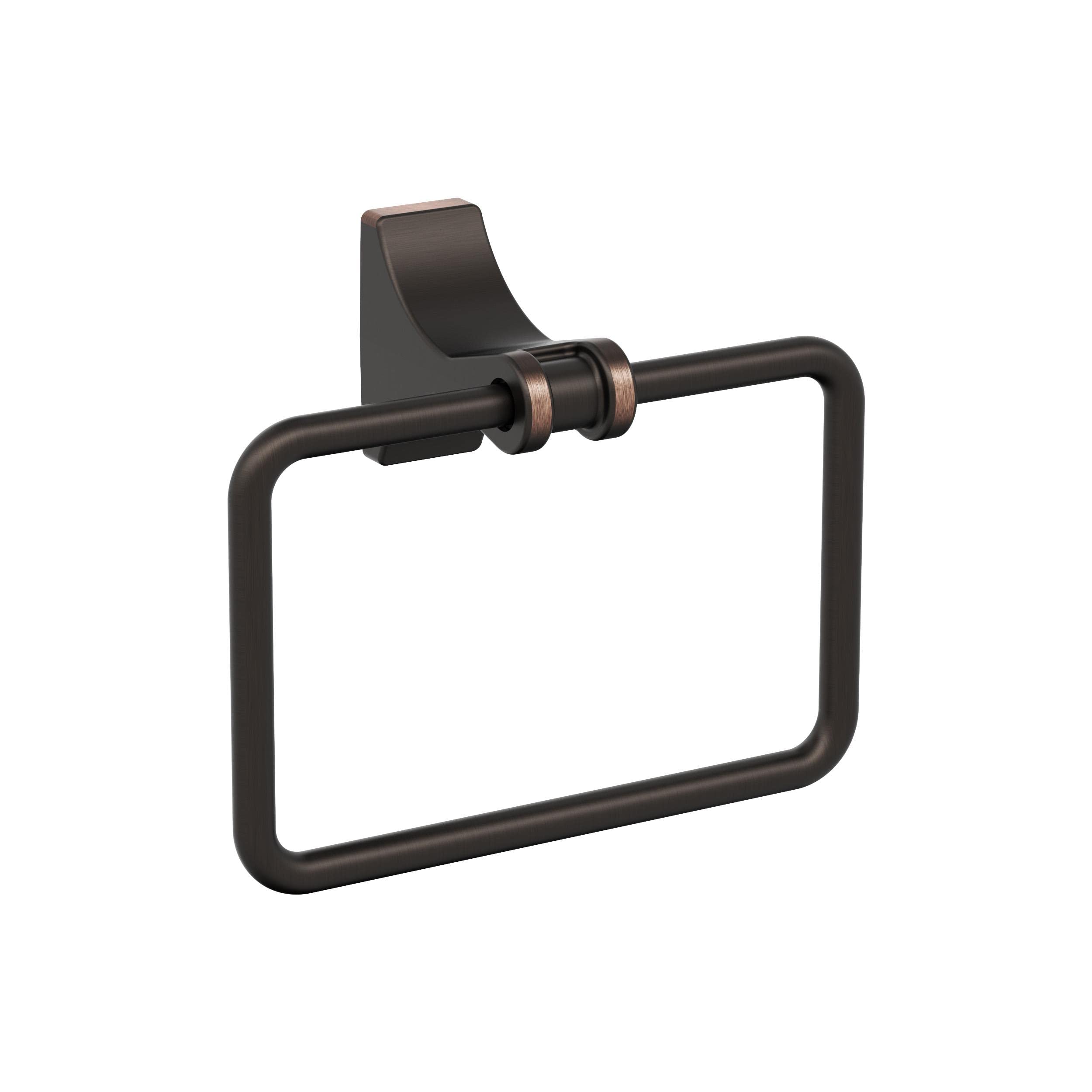 Photo 1 of Amerock BH36052 Davenport 5-1/4" Wall Mounted Towel Ring - Oil Rubbed Bronze