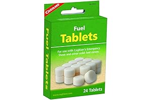 Convenient Tinder Tabs for Campfire Enthusiasts: Fuel Stove Tablets, 24-Count