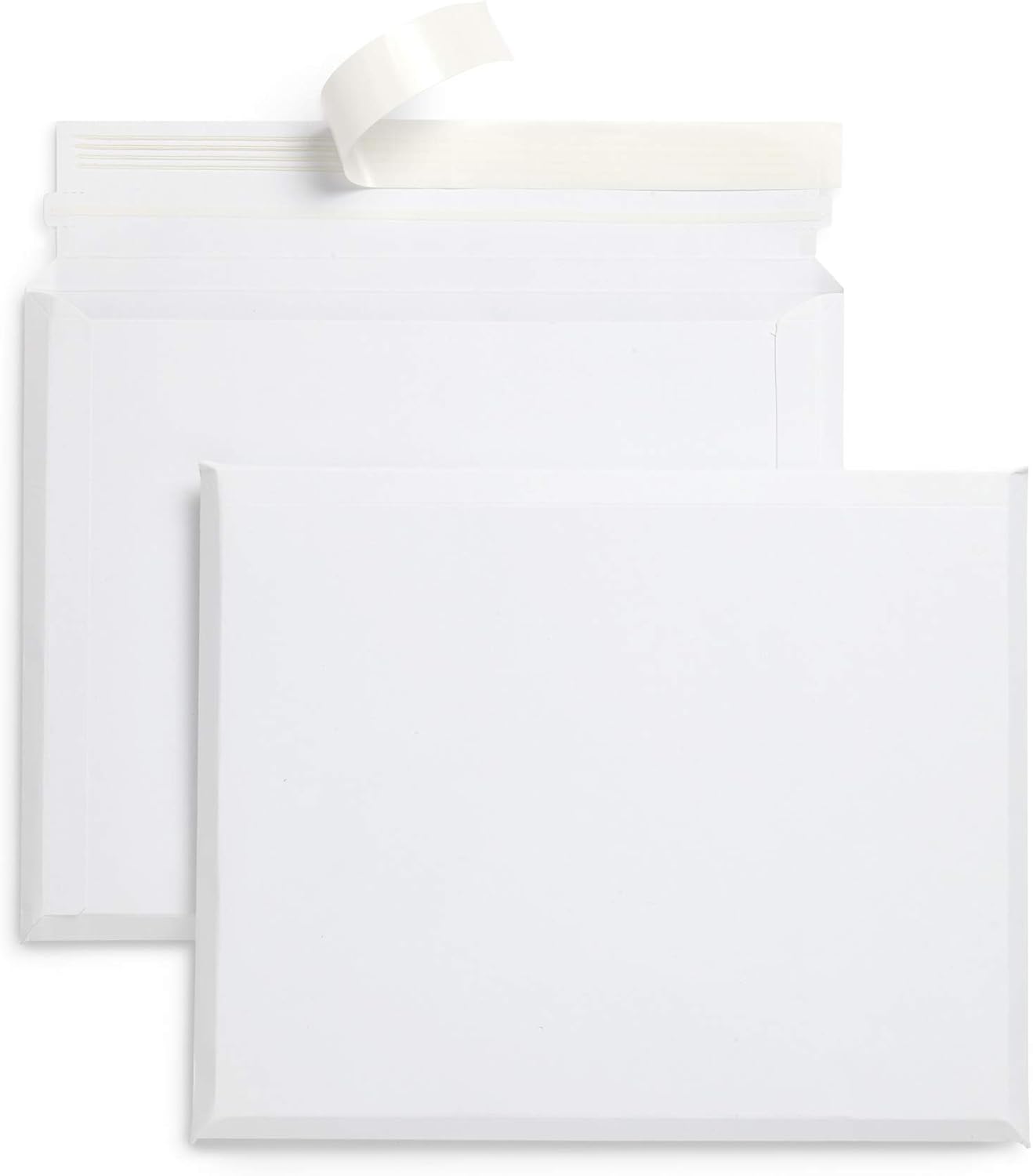 Blue Summit Supplies 25 Rigid Envelopes, Large Expanding