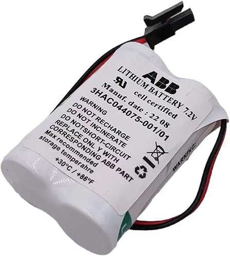 Miniatura 3 de 3HAC044075-00101 7.2V SMB Batería para ABB Robot CPU ABBTA521 ABB3HAC16831-1