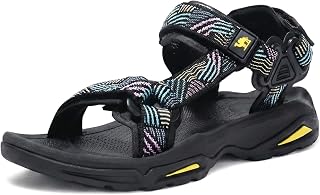 CAMEL CROWN Waterproof Hiking Sandals Women Arch Support Sport Comfortable Walking Water Sandals for Beach Travel Athletic